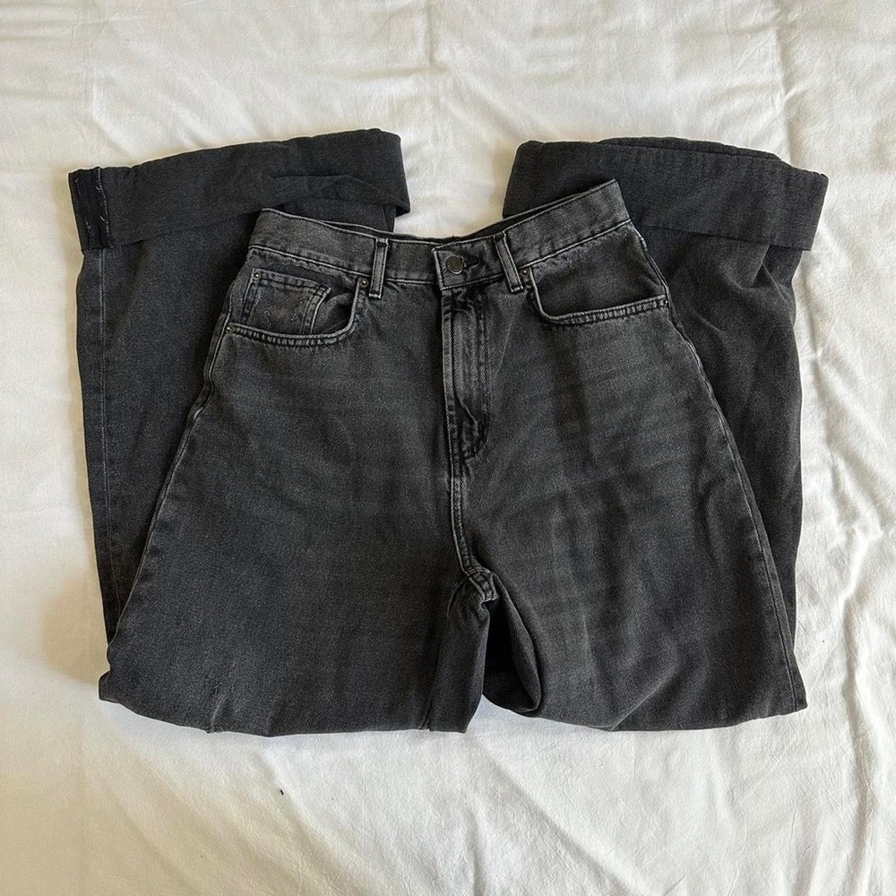 UO BDG BLACK BAGGY SKATER JEANS